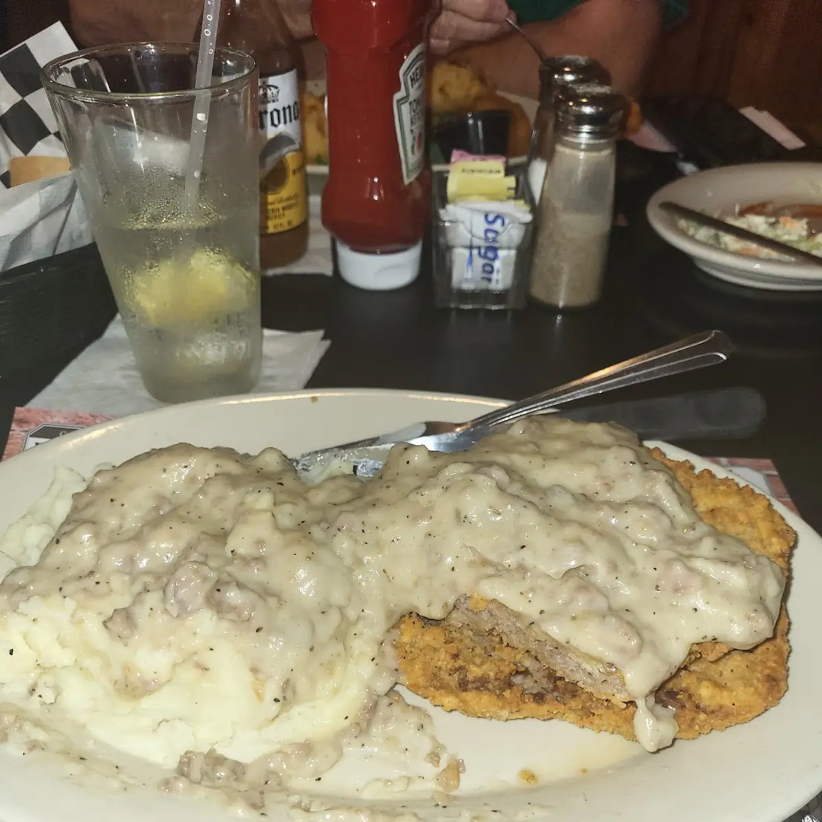 Country Fried Steak with Sausage Gravy