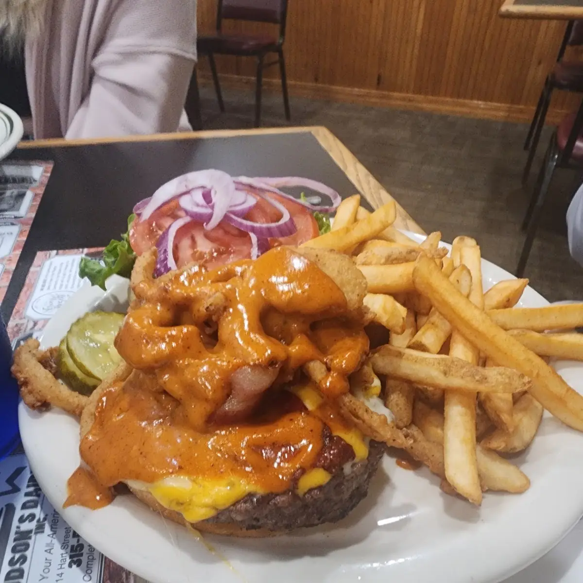 Hideaway Bourbon Burger