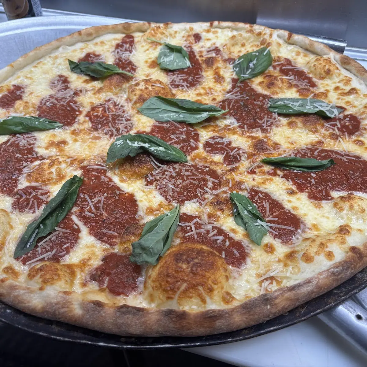 Ricotta Pepperoni Pizza