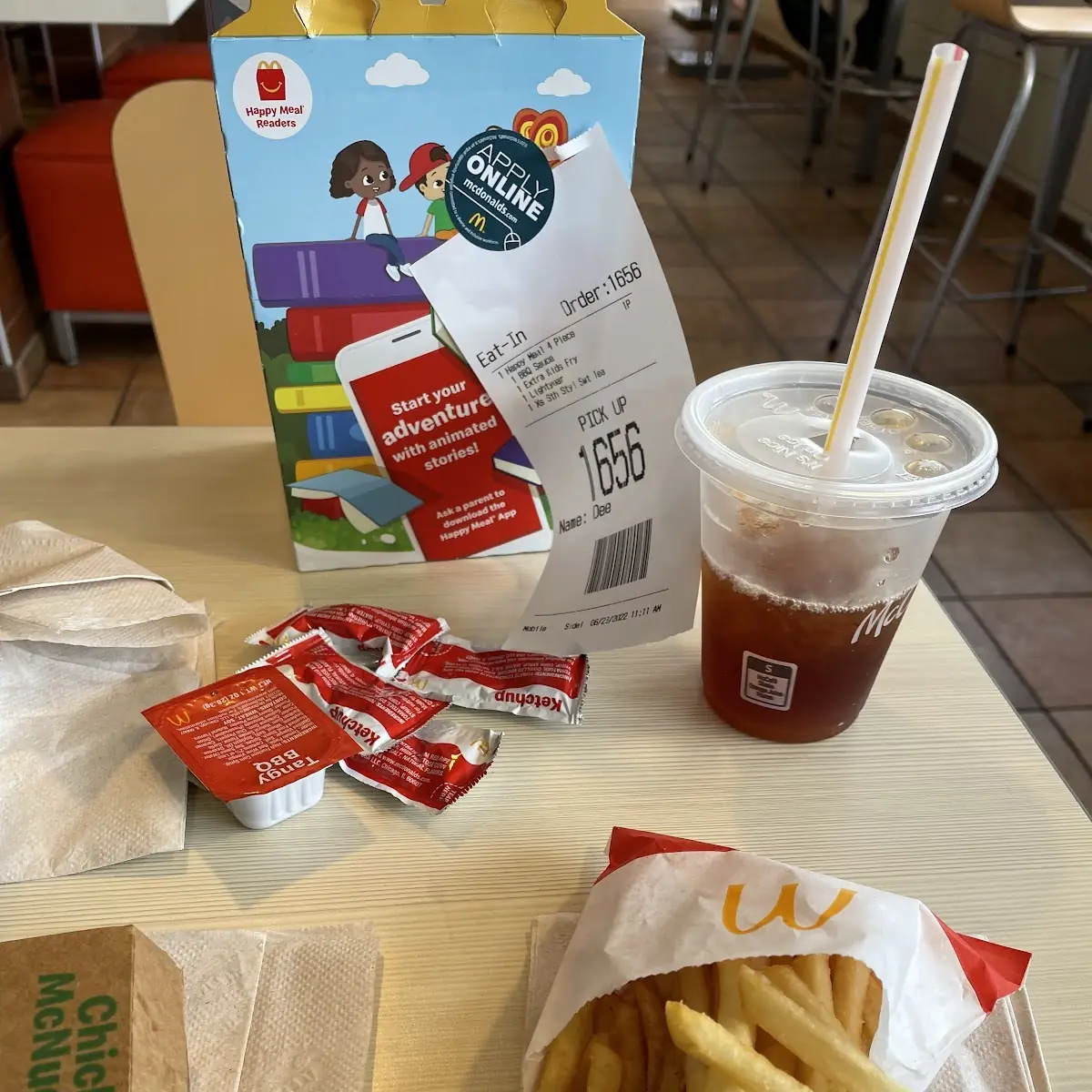 Chicken Nugget Happy Meal