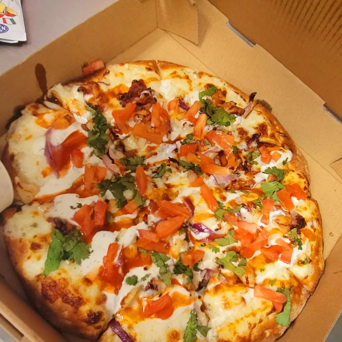 Buffalo Chicken Pizza