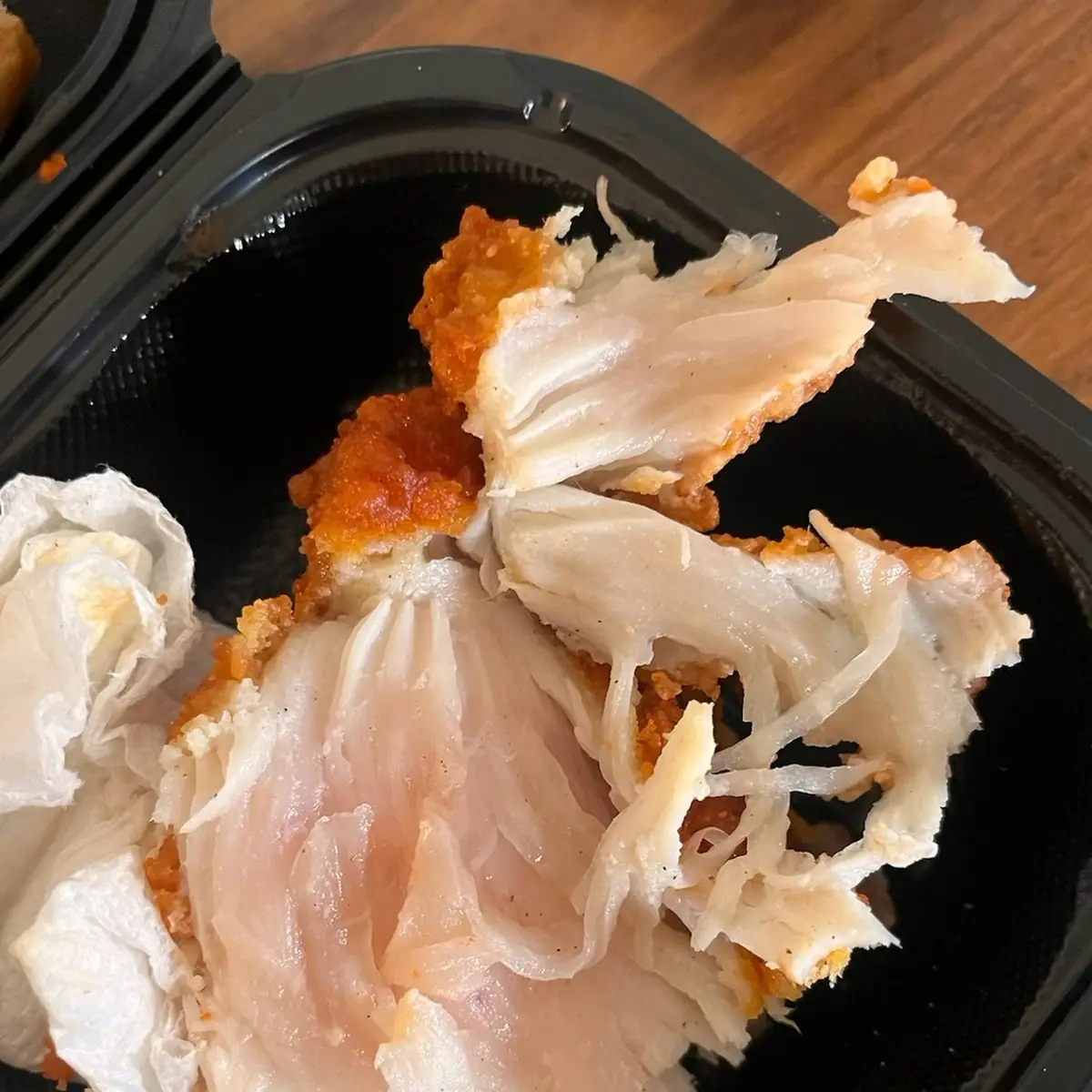 Raw Chicken Sandwich