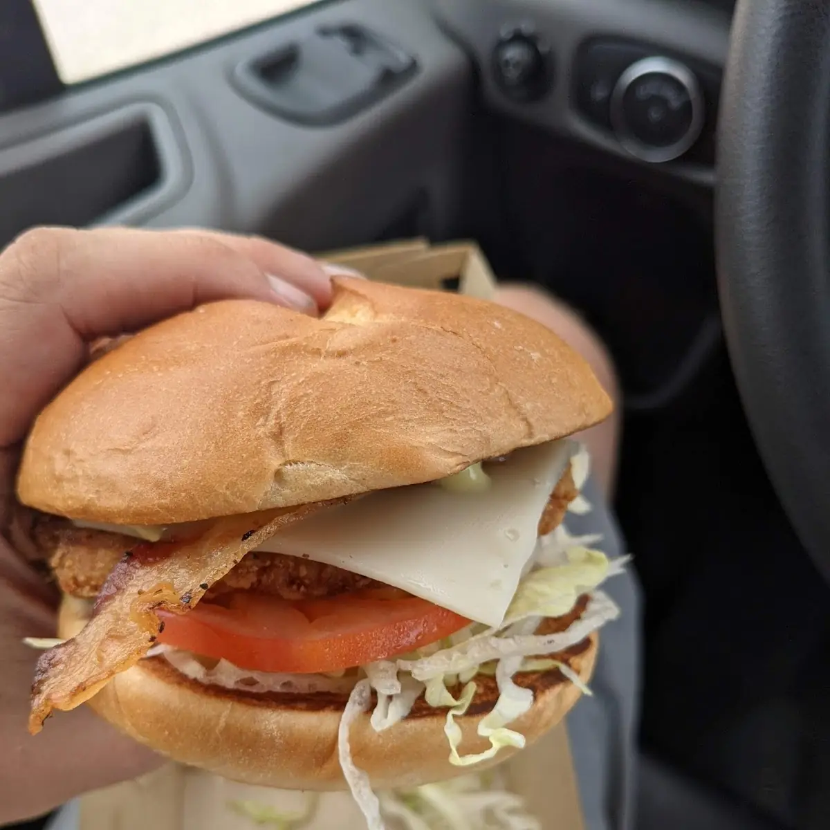 Chicken Bacon Swiss Cheese