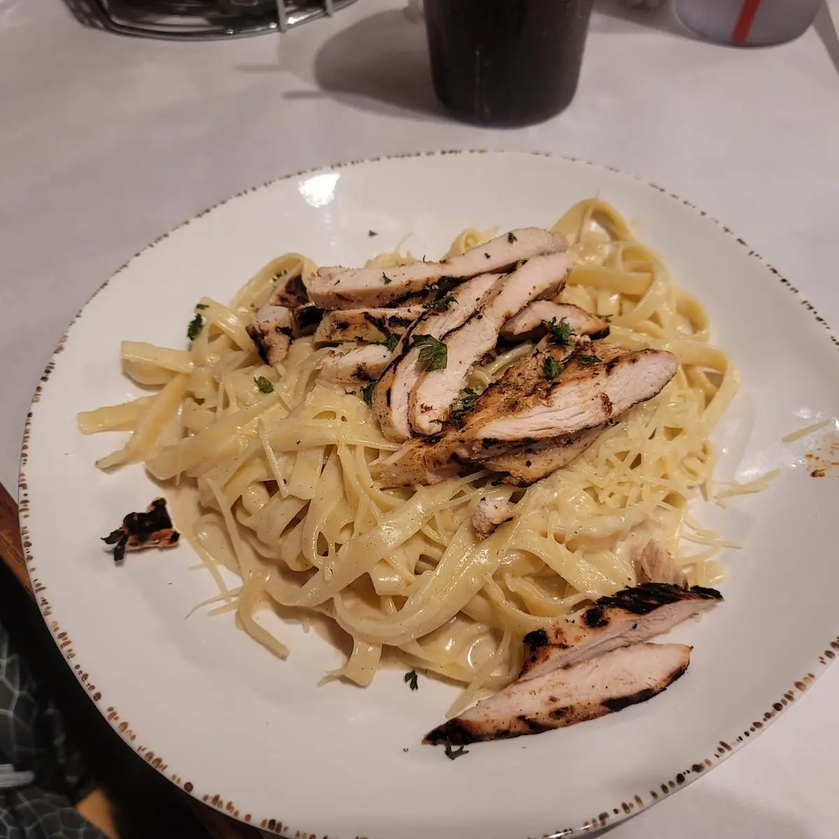 Dick's not so Famous Chicky Alfredo