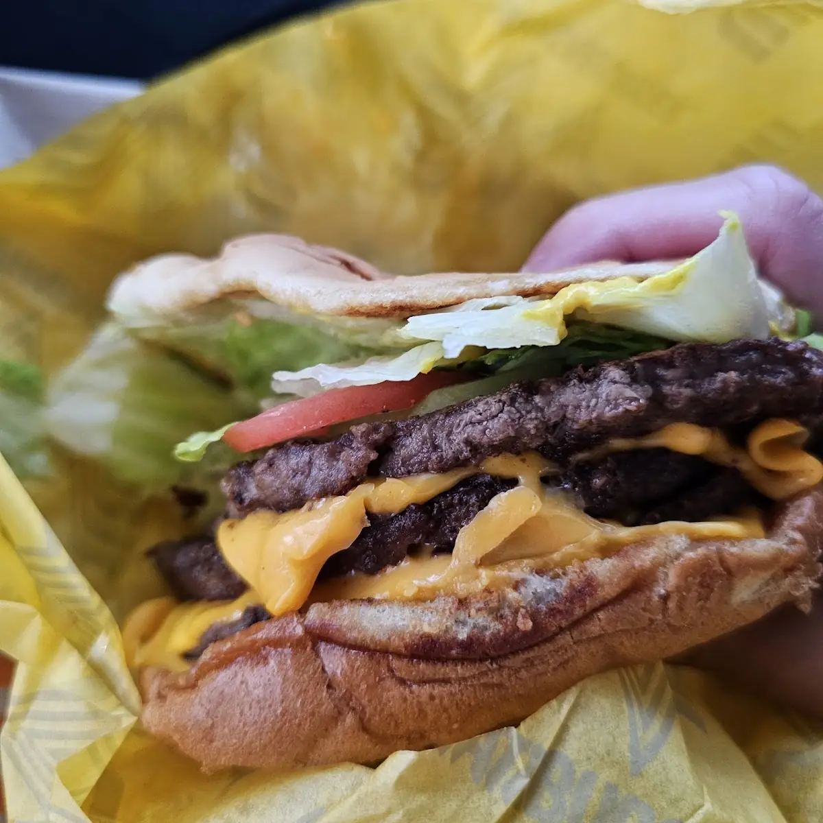 Triple Cheeseburger