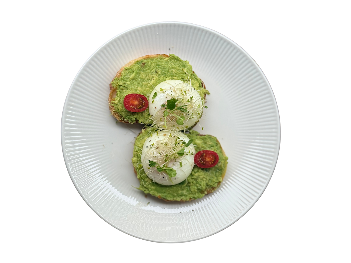 Smashed Avocado, Sweet Rose Café