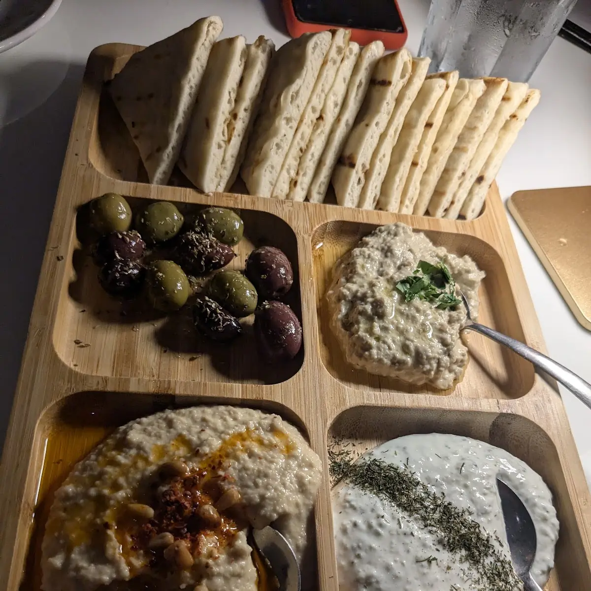 Greek Dip Trio