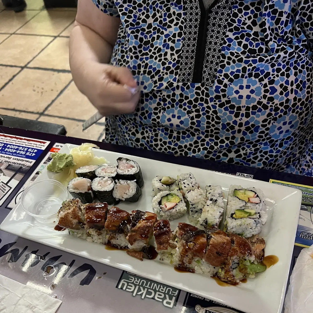 Sushi Roll Dinner D