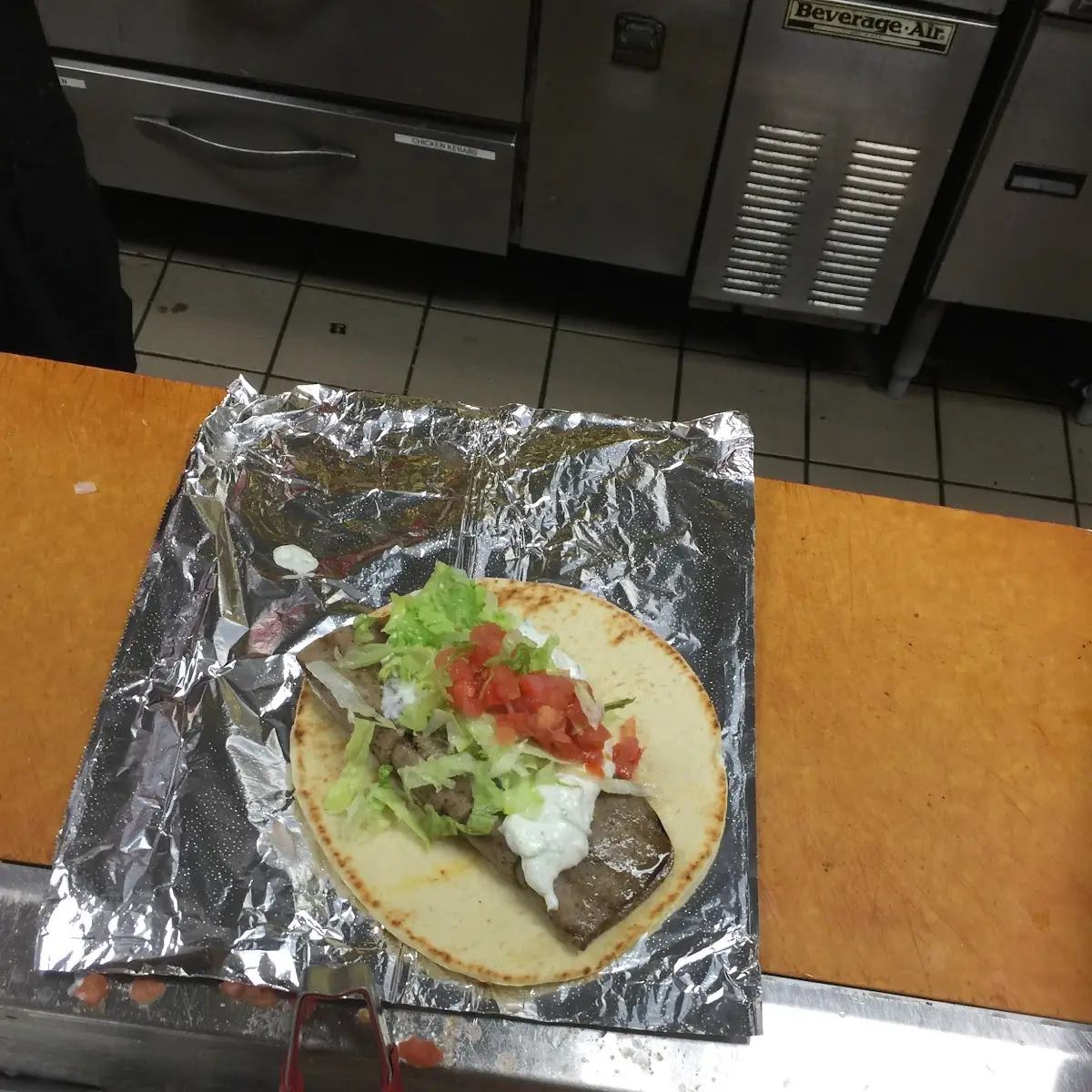 Beef Gyro Sandwich