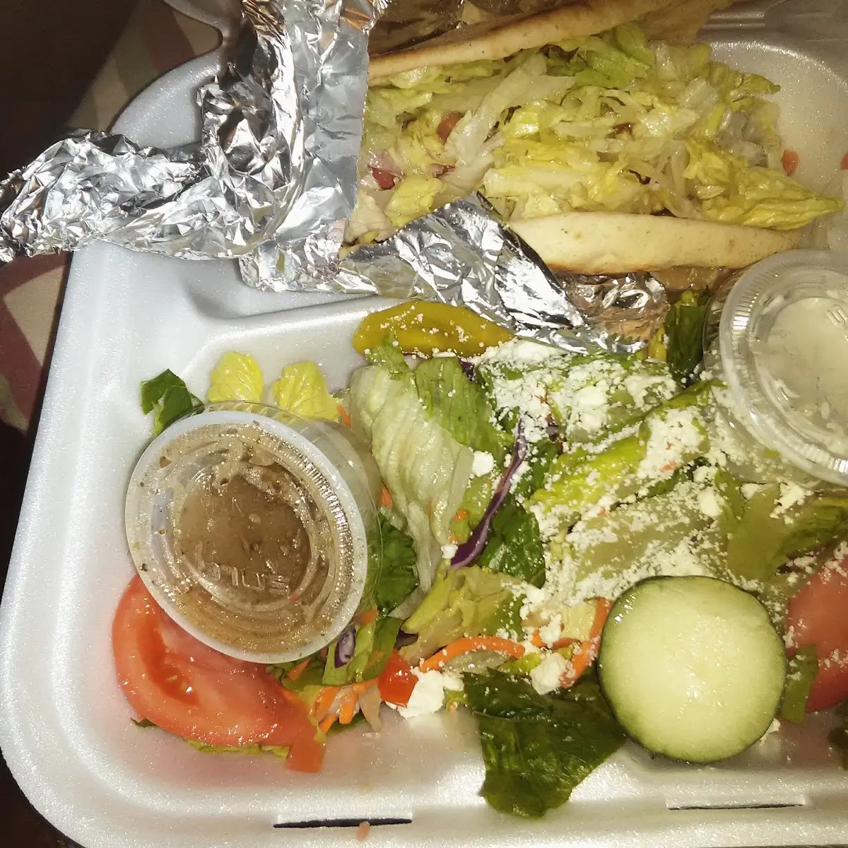 Lamb Gyro Salad