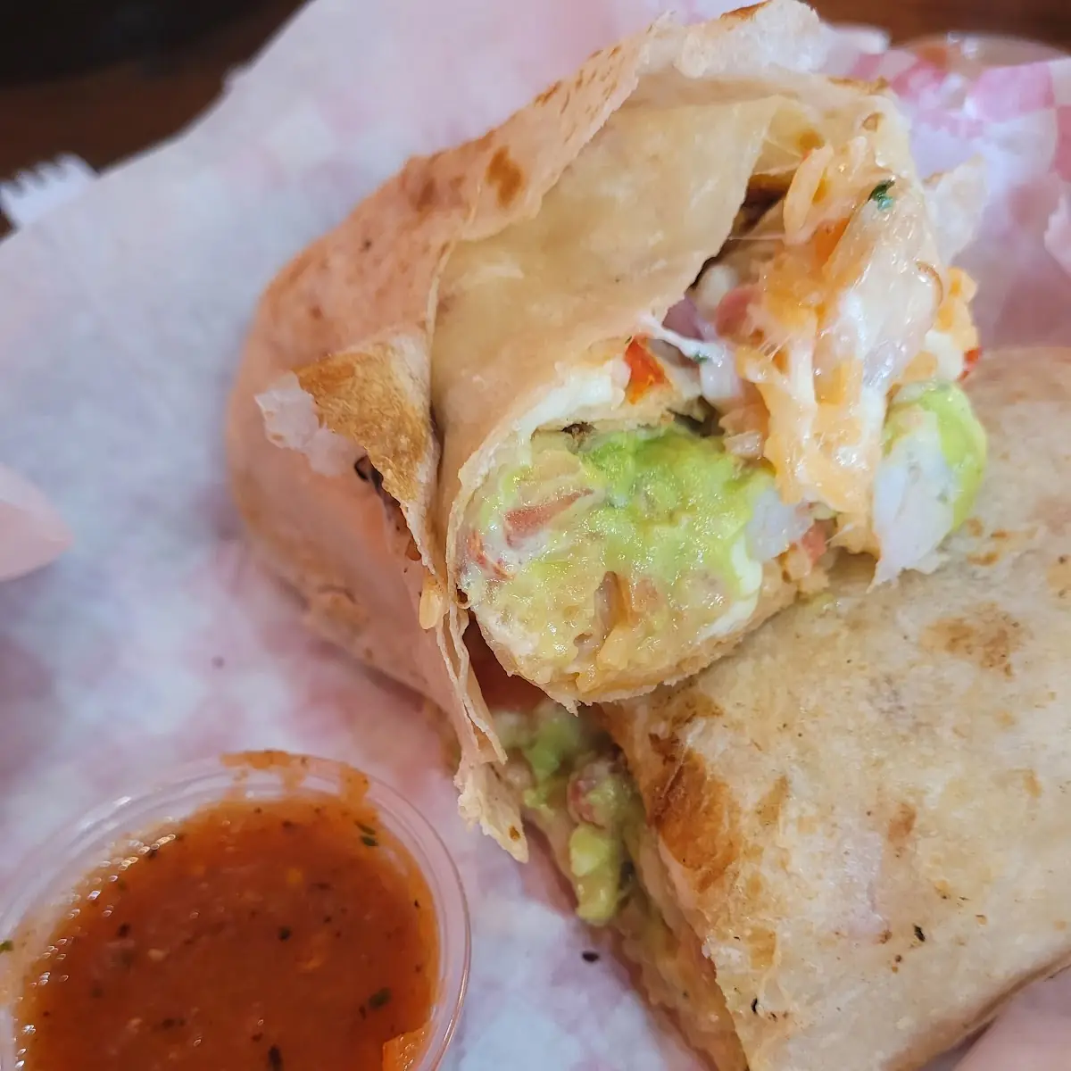 Shrimp Burrito