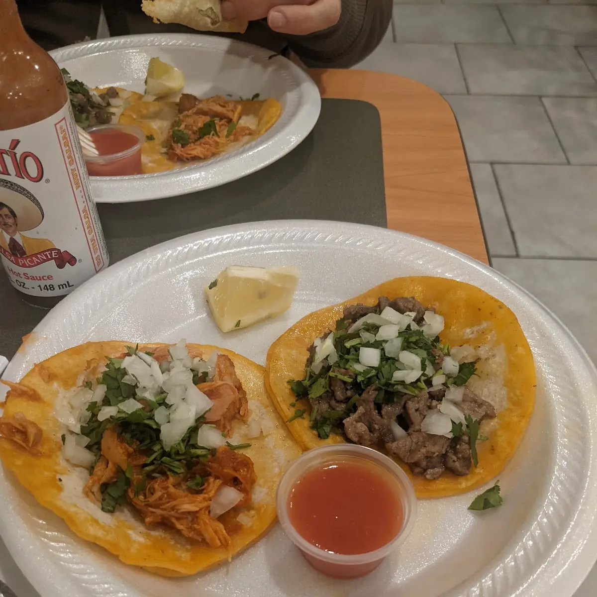 Chicken and Beef Tacos