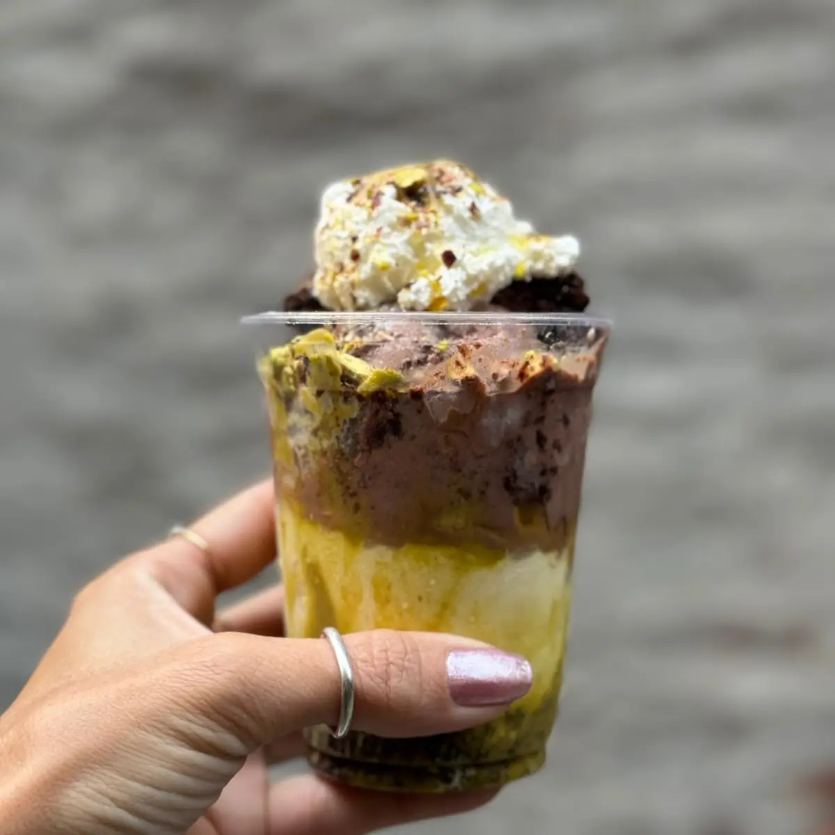 Ice Cream Brownie Sundae