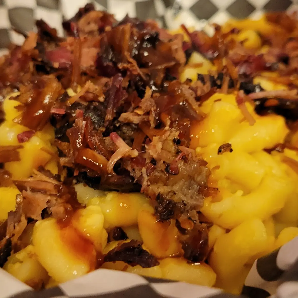 Burnt Ends Mac and Cheese