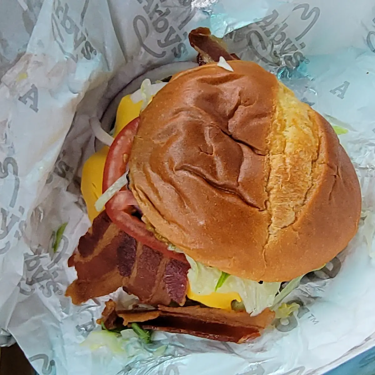 Angus Bacon Cheeseburger