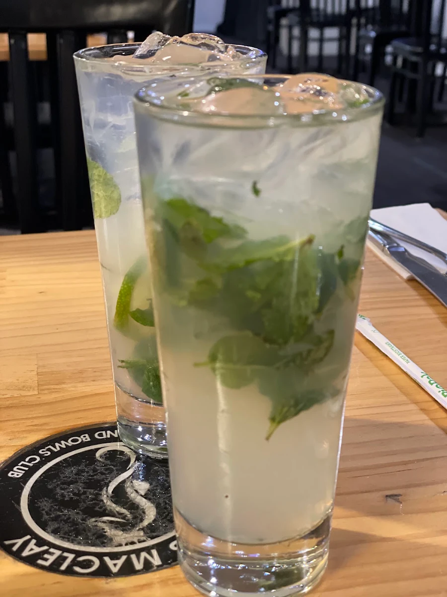 Mojito Mint Mocktail, Waters' Edge Bistro