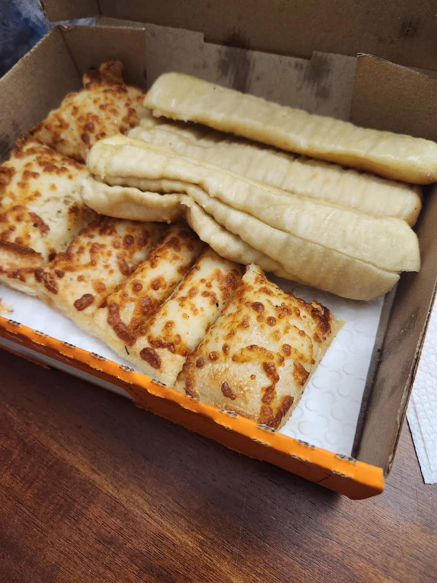 Crazy Bread and Cheesy Bread