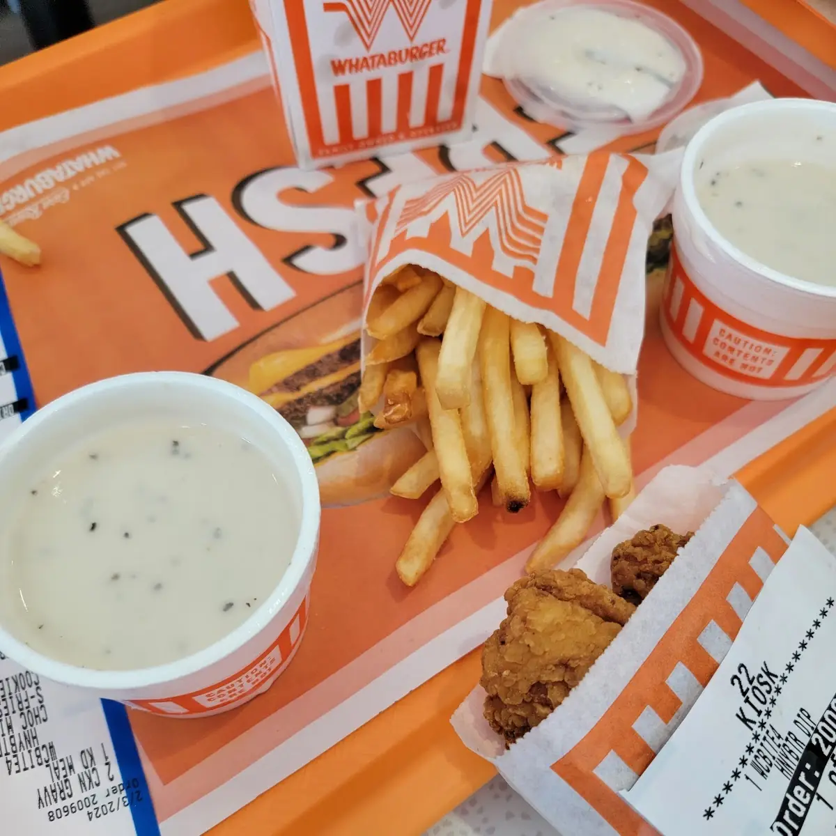 Chicken Nuggets and Fries with Gravy
