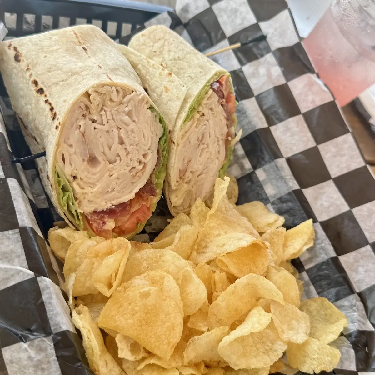 Turkey Bacon Avocado Wrap
