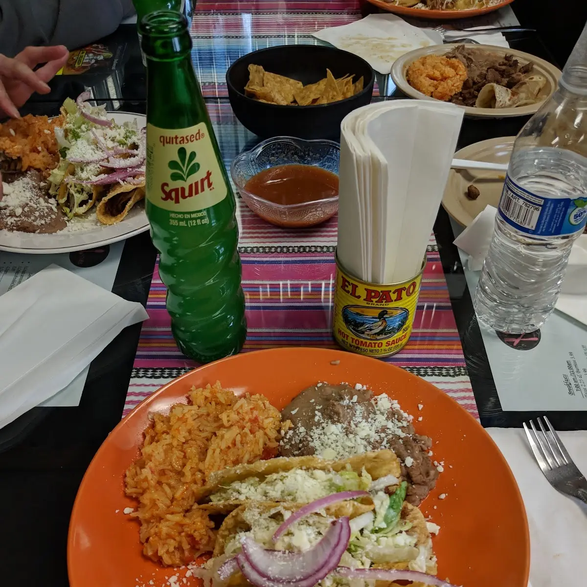 Crispy Beef Taco Combo