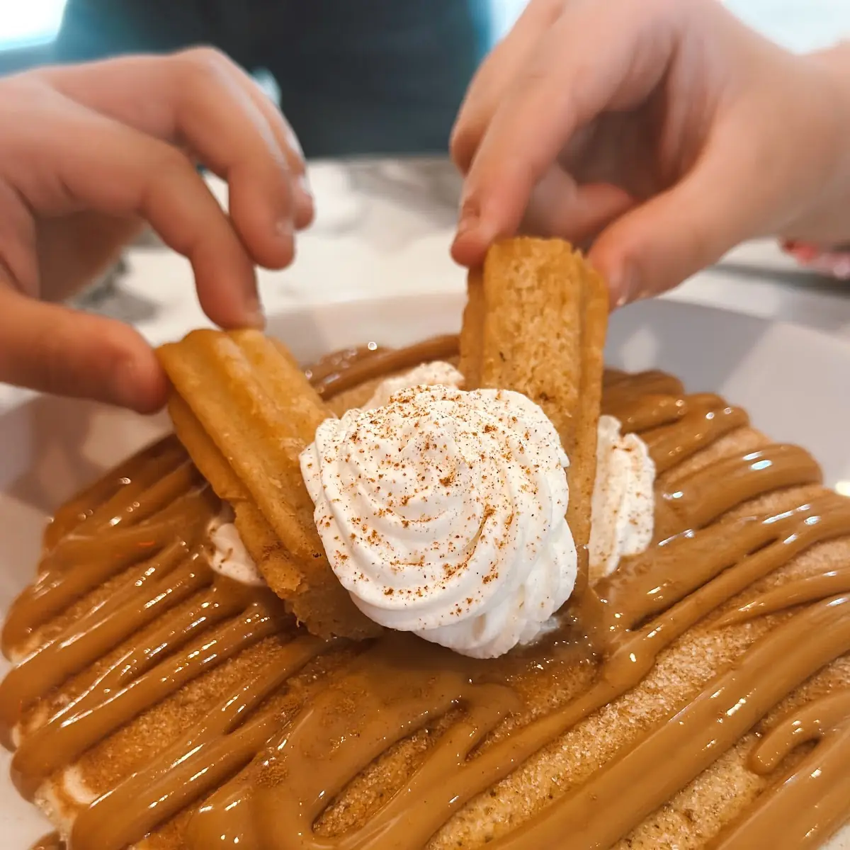 Churro Pancakes
