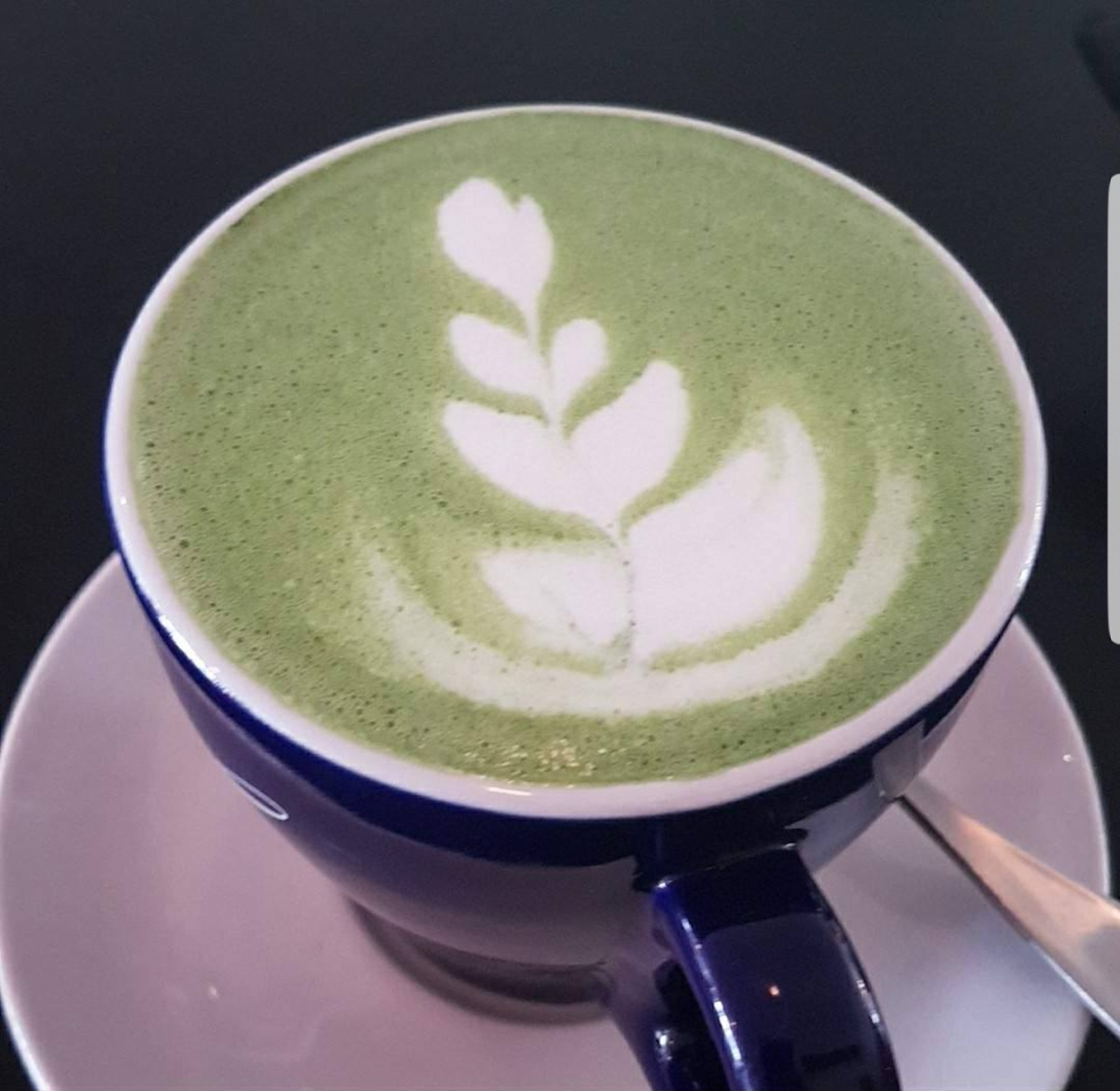 Pistachio Matcha Latte, Cafe 928