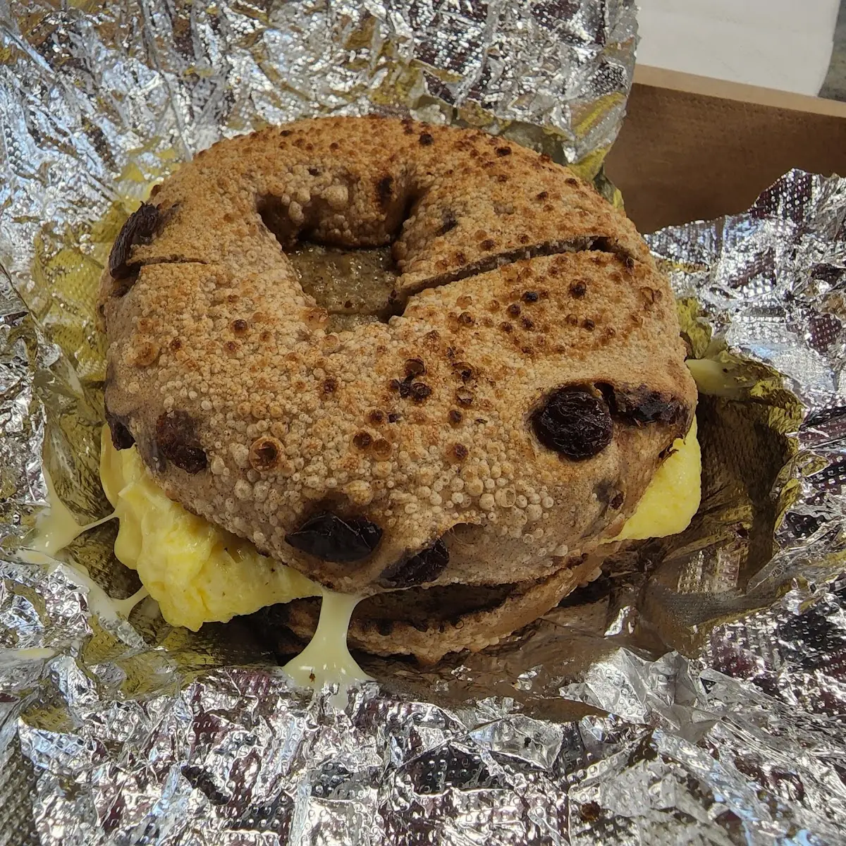 Cinnamon Raisin Bagel