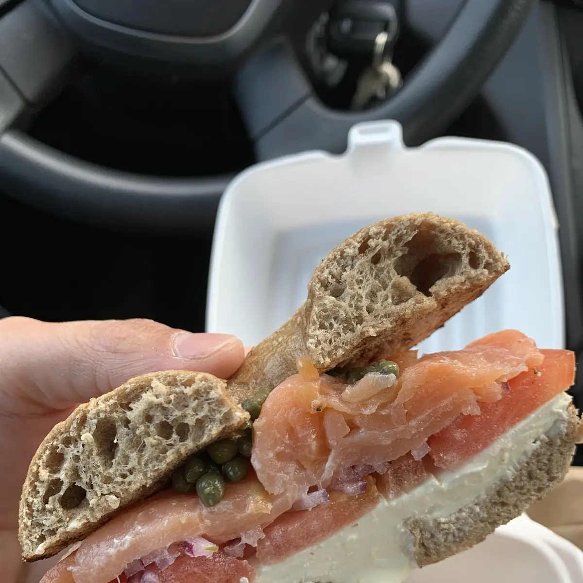 Nova Lox Sandwich Sandwich