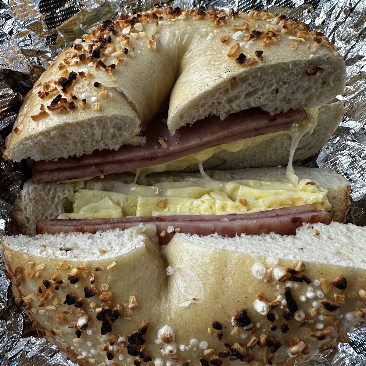 Pork Roll Egg Cheese Slice