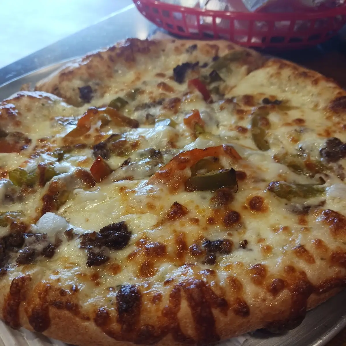 Steak Pizza