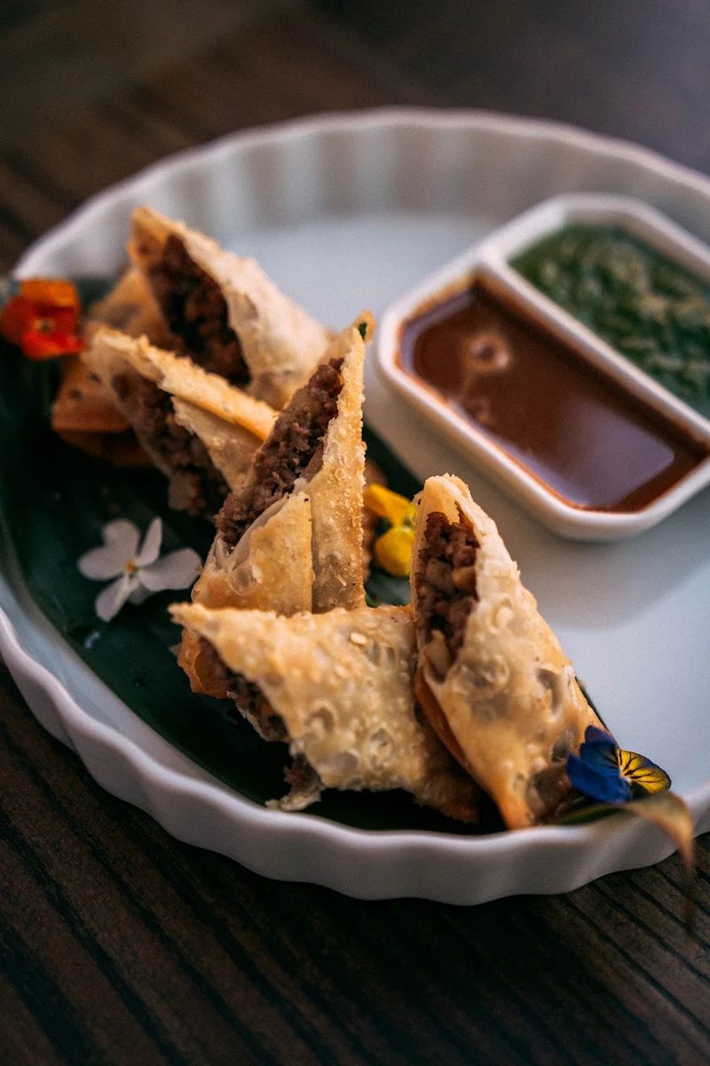 Minced Lamb Spring Roll, Oorja