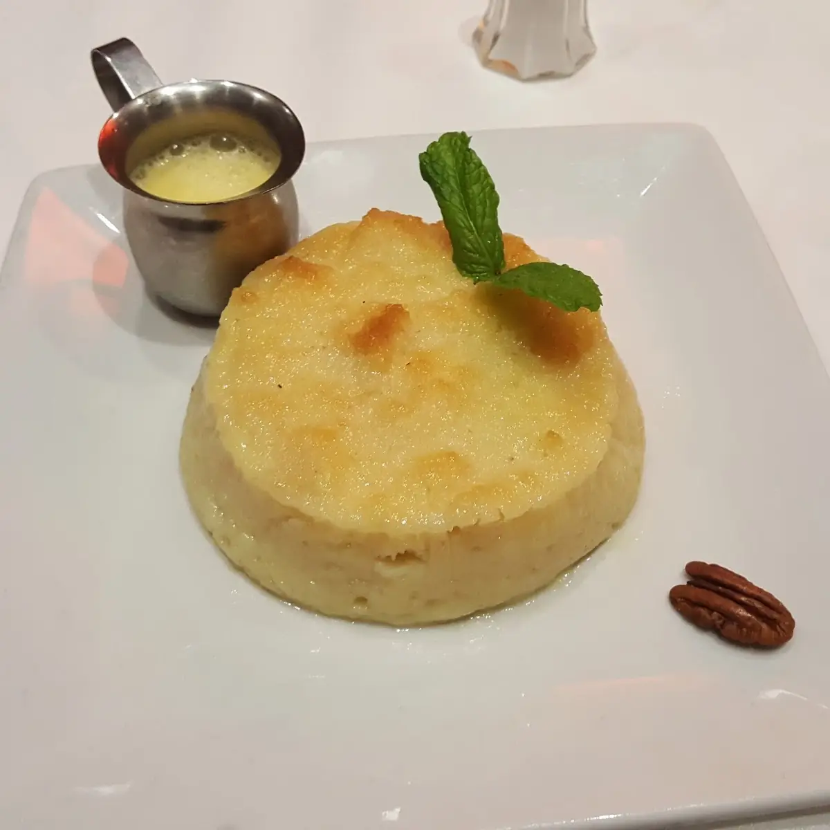 White Chocolate Bread Pudding