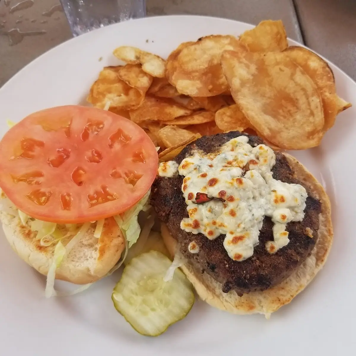 Cajun Blue Burger