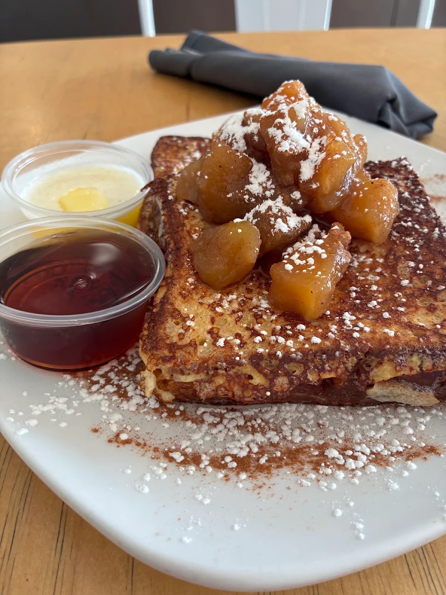 Half Moon Berry Waffle