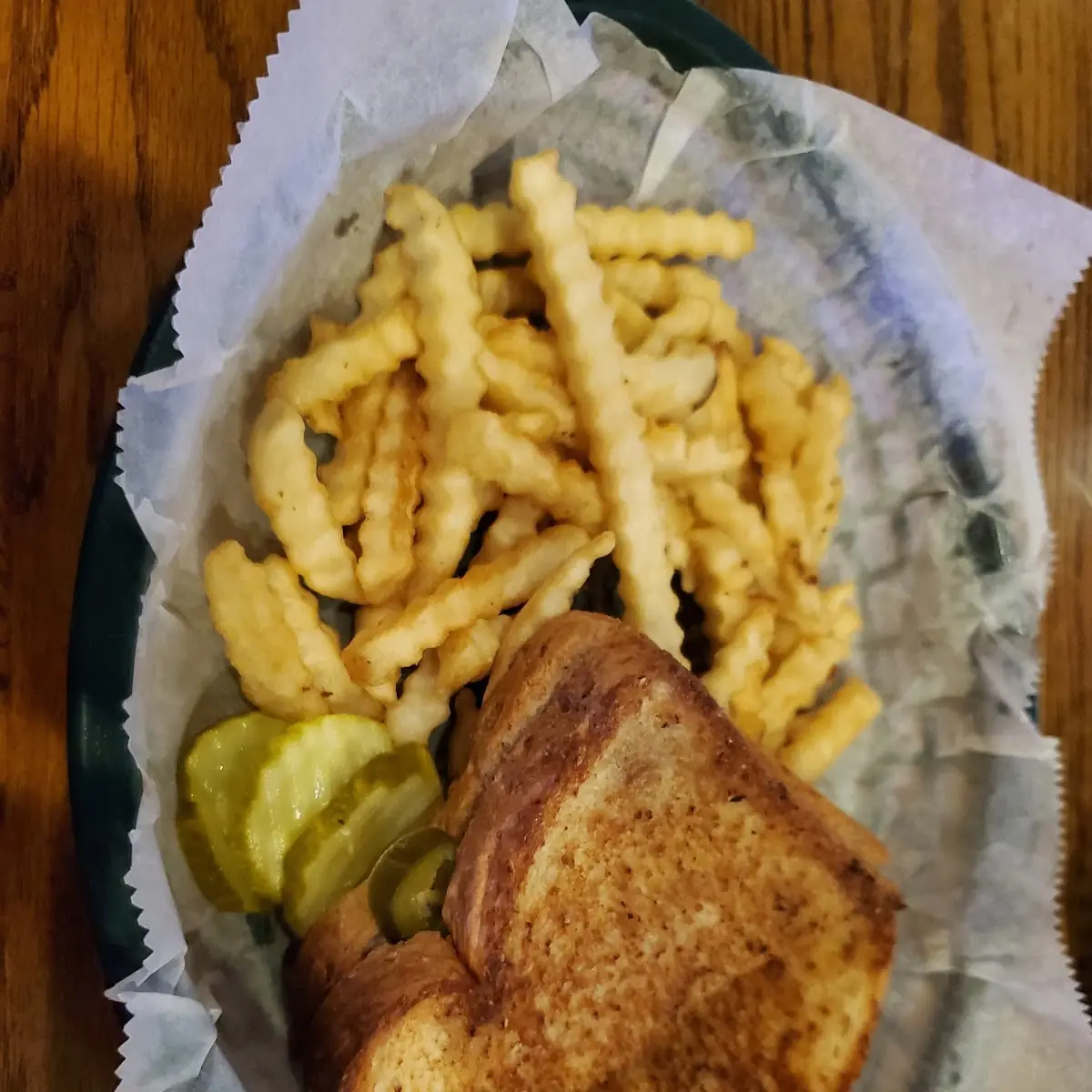 Grilled Cheese and Fries