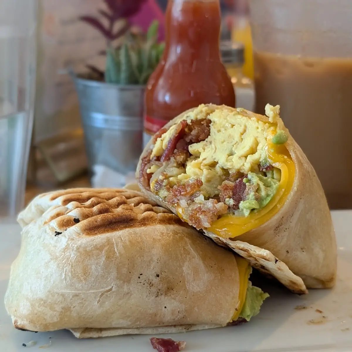 Chopped Breakfast Burrito