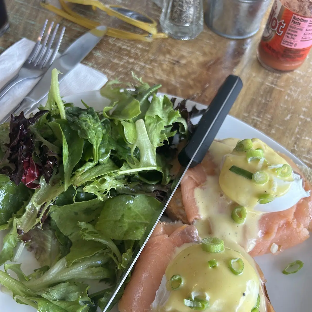 Salmon Eggs Benedict