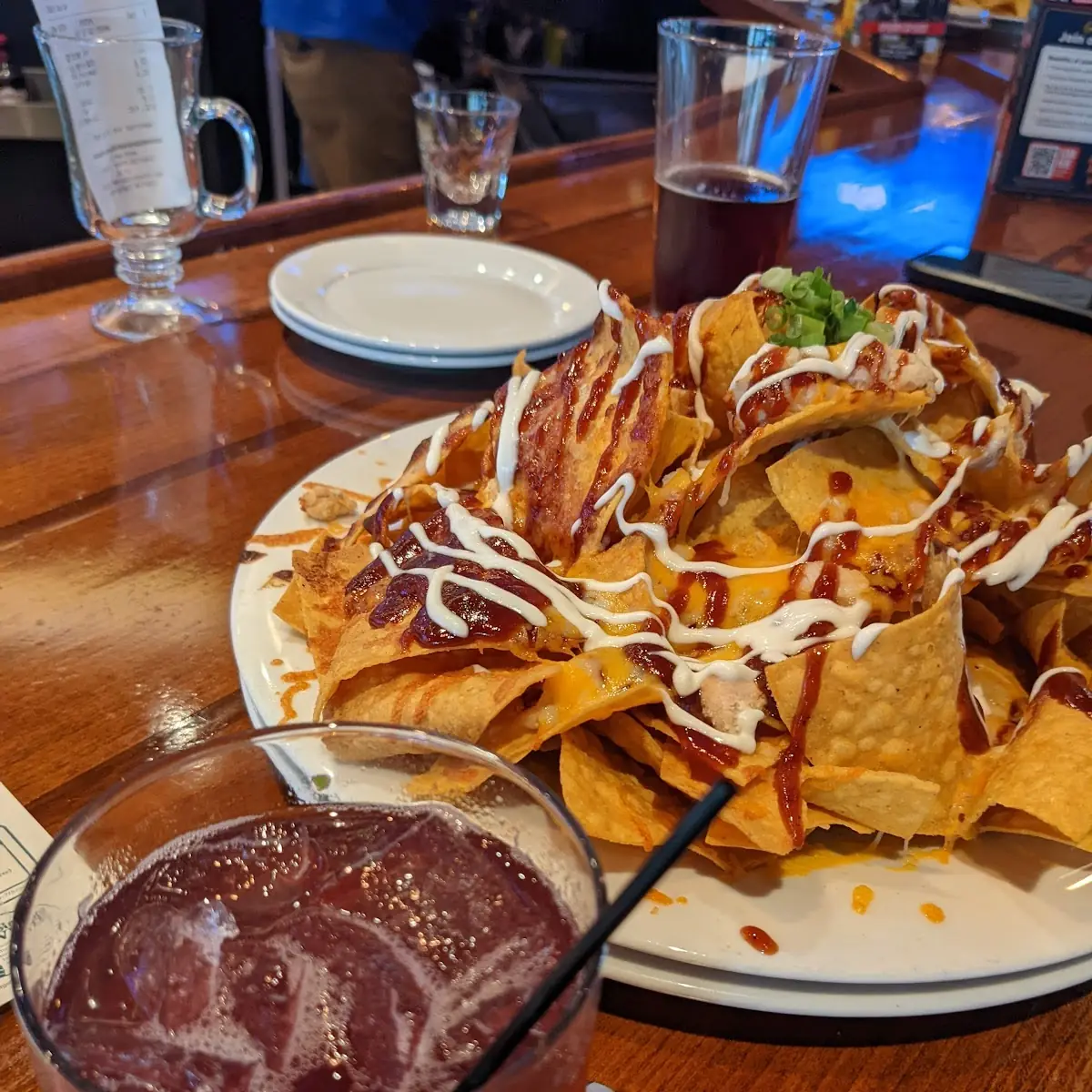 BBQ Chicken Nachos
