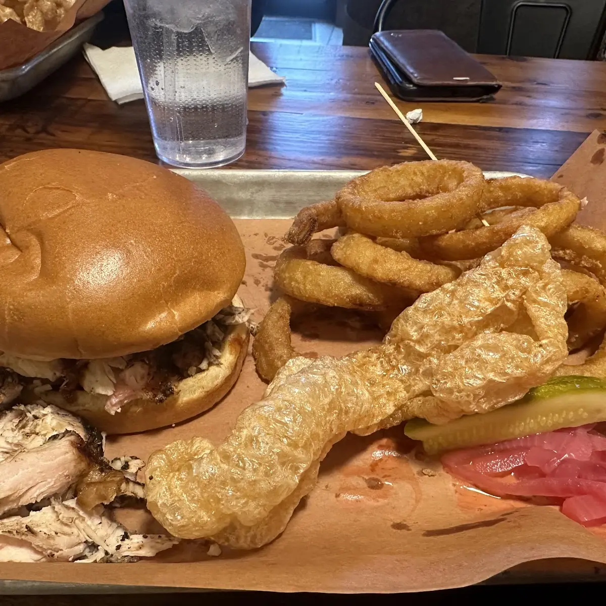 Pulled Chicken Sandwich Combo