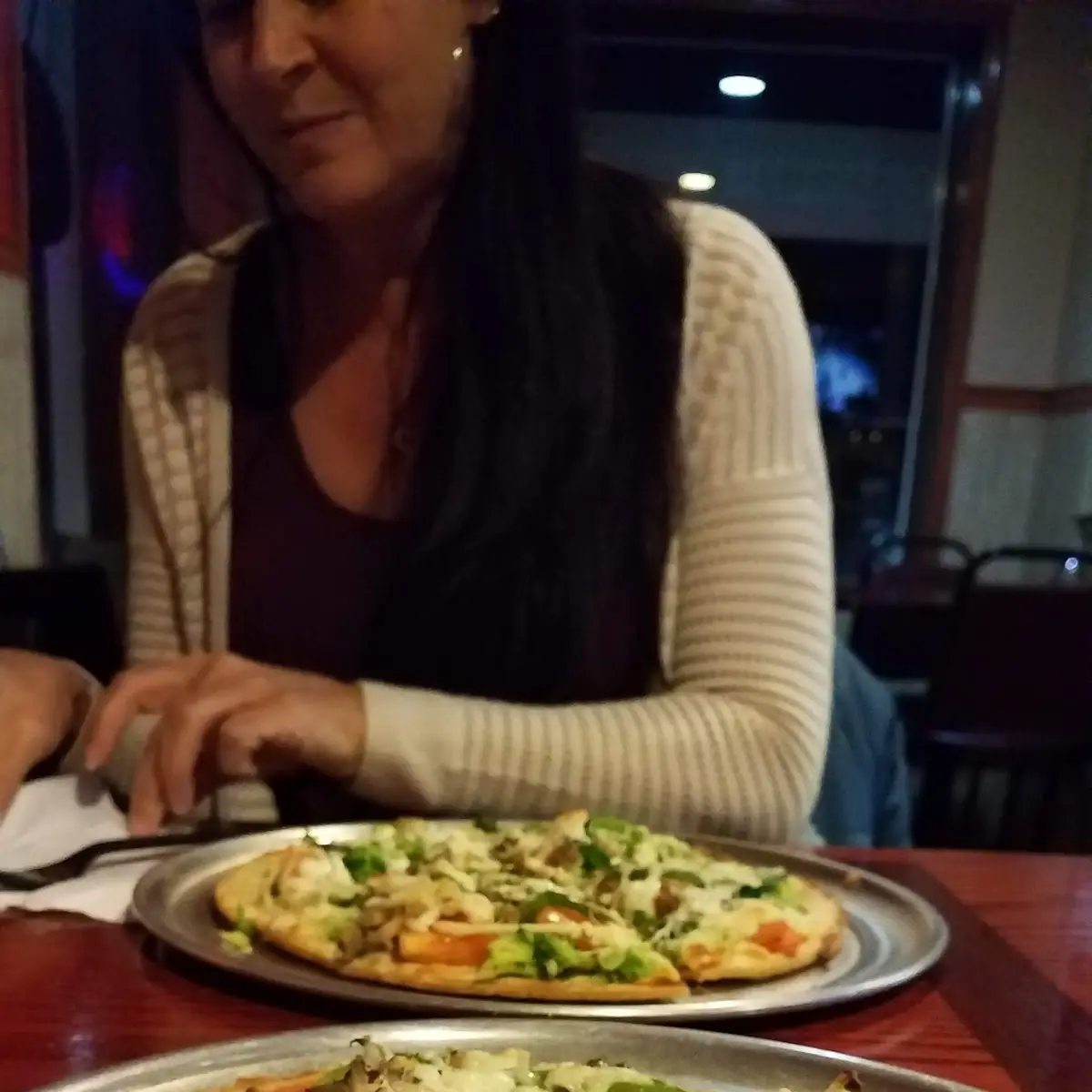 New Cauliflower Crust Veggie Pizza