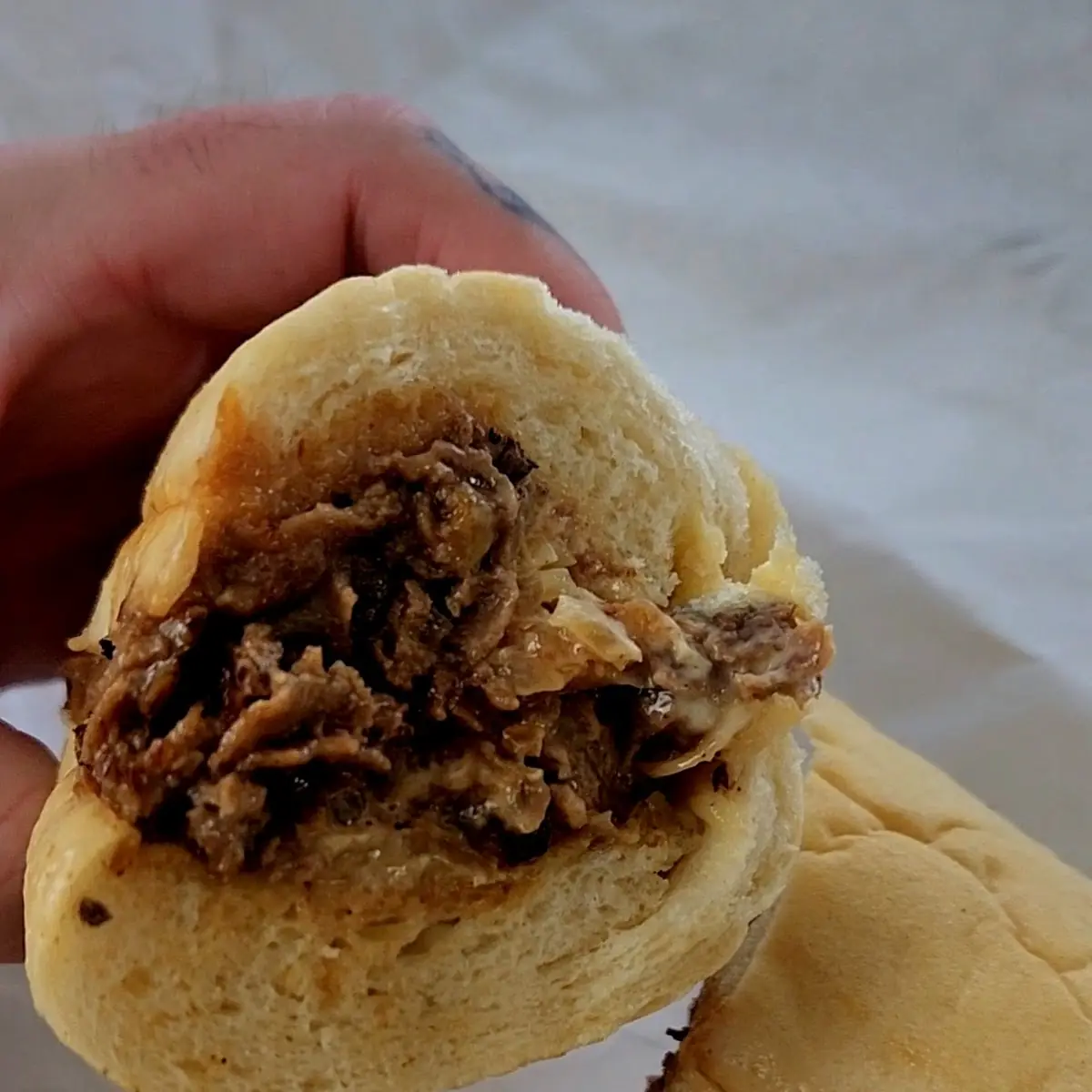 Philly Cheesesteak with Onions