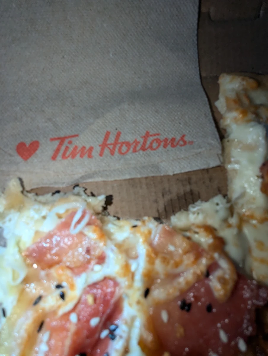 Bacon Everything Flatbread Pizza