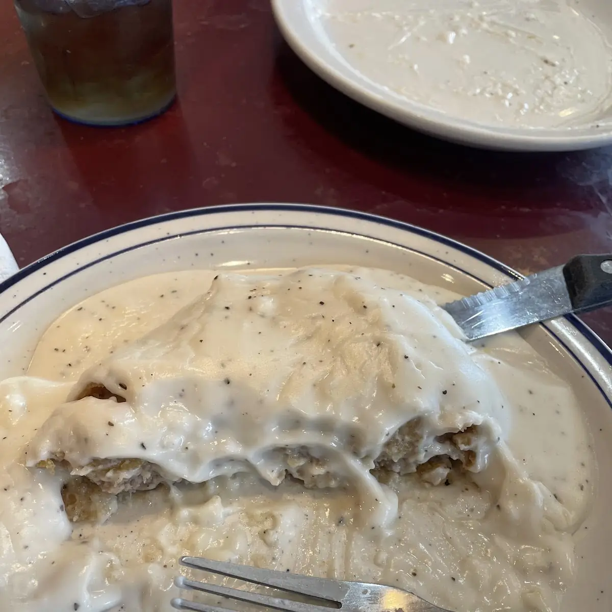 Sausage Gravy Biscuit