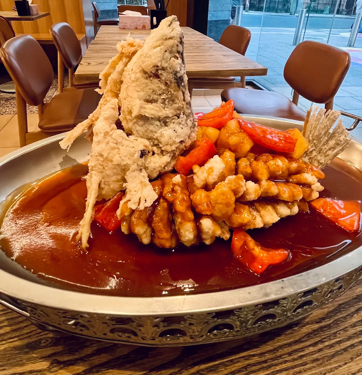 Deep Fried Barramundi