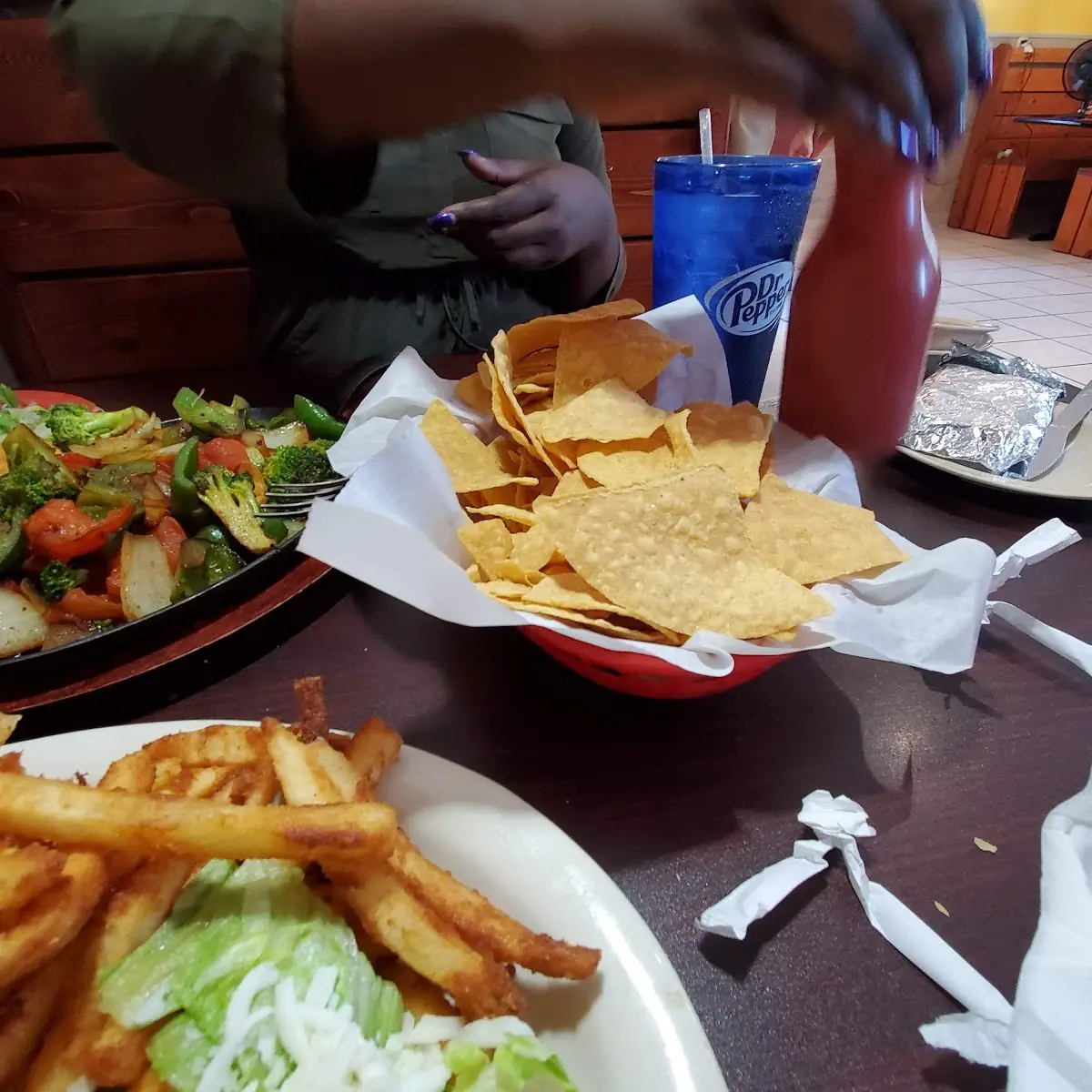 American Salad with Chicken or Shrimp