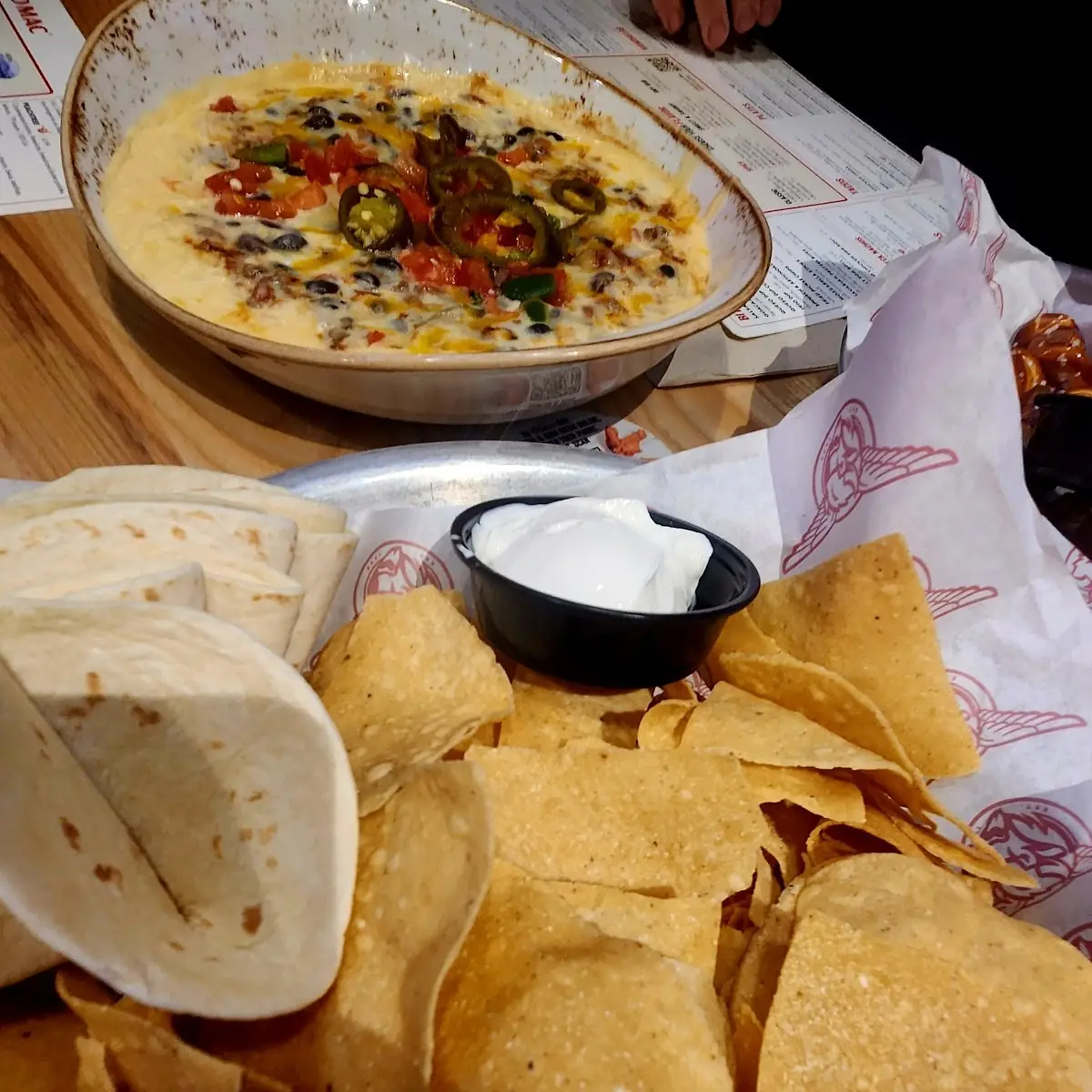 Chips & Queso Platter Serves 8
