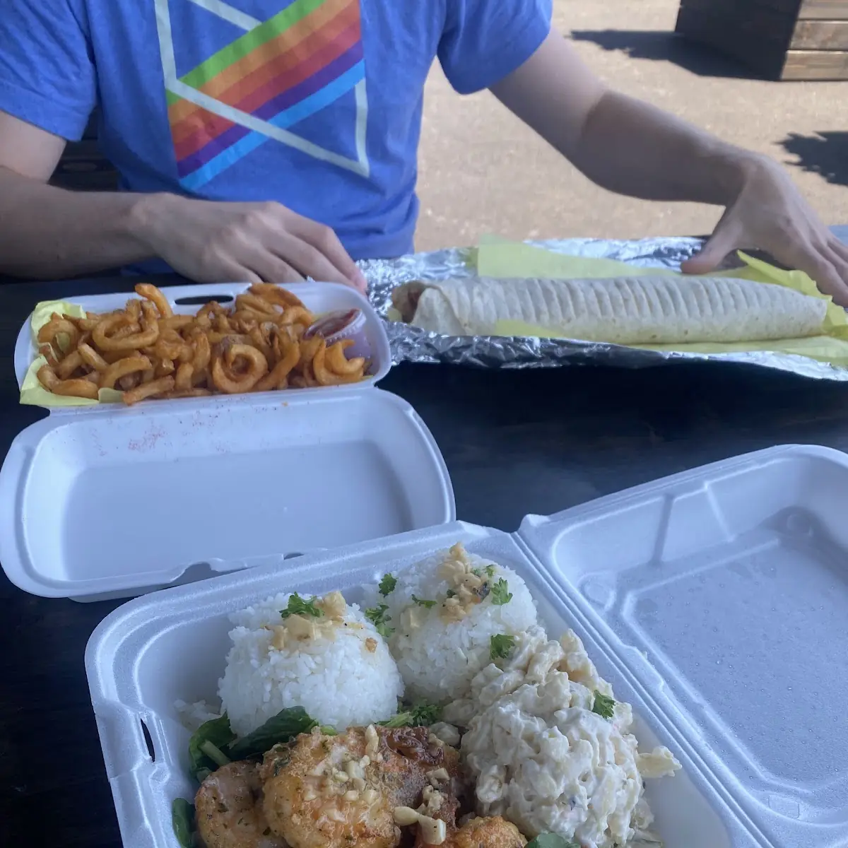 Combo over Rice