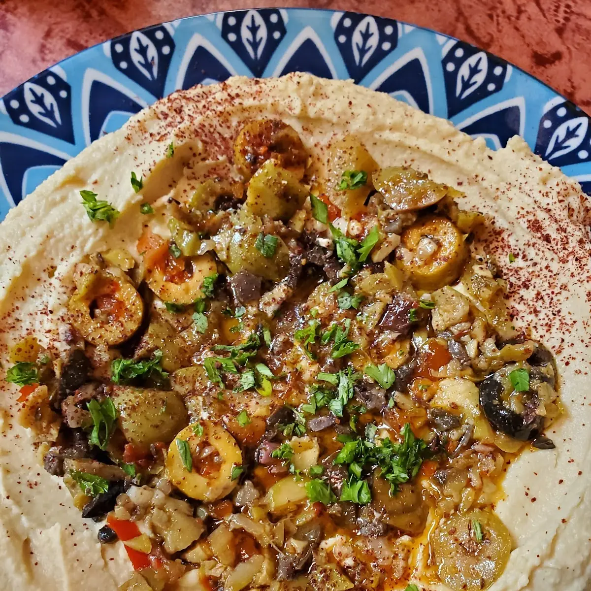 Roasted Red Pepper Hummus