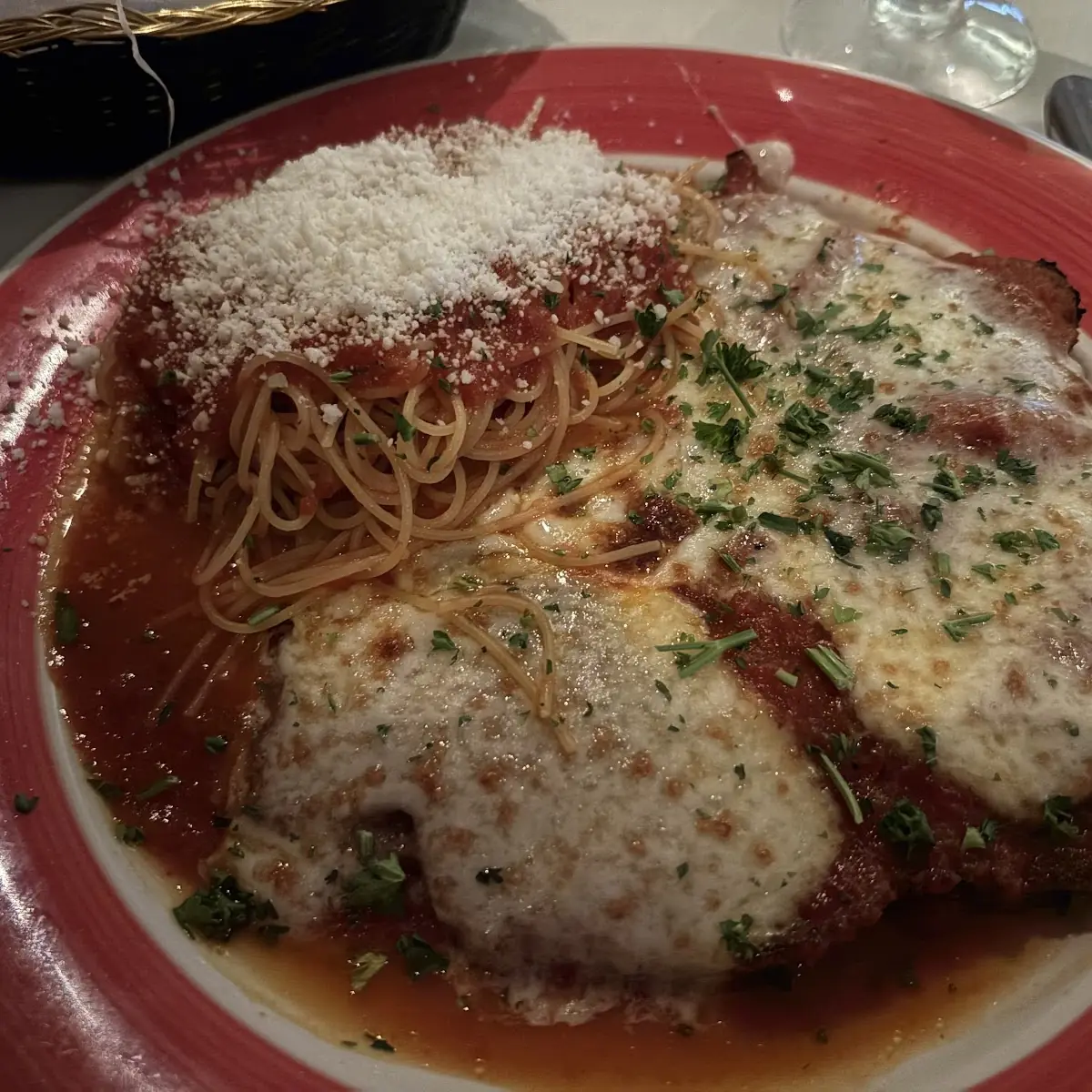 Veal Cutlet Parmigiana