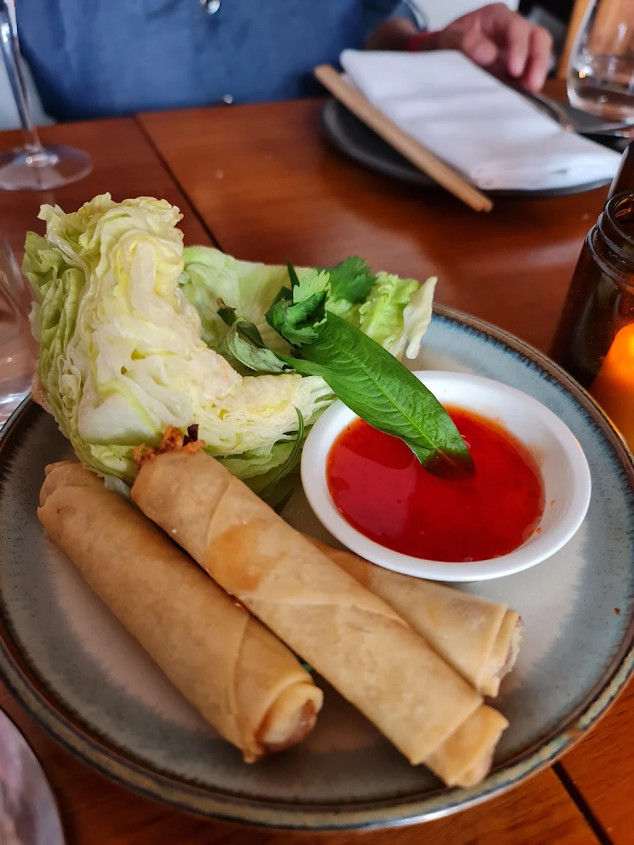 Spicy Duck Spring Roll, Luxsmith Restaurant + Bar